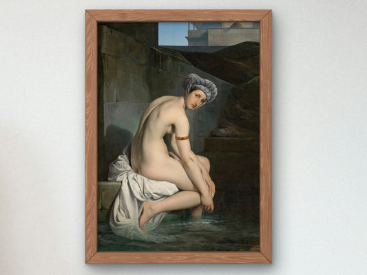Bathsheba by Francesco Hayez 1832, Wall Art Print, Fine Art Reproduction, Museum Quality Decor, Poster