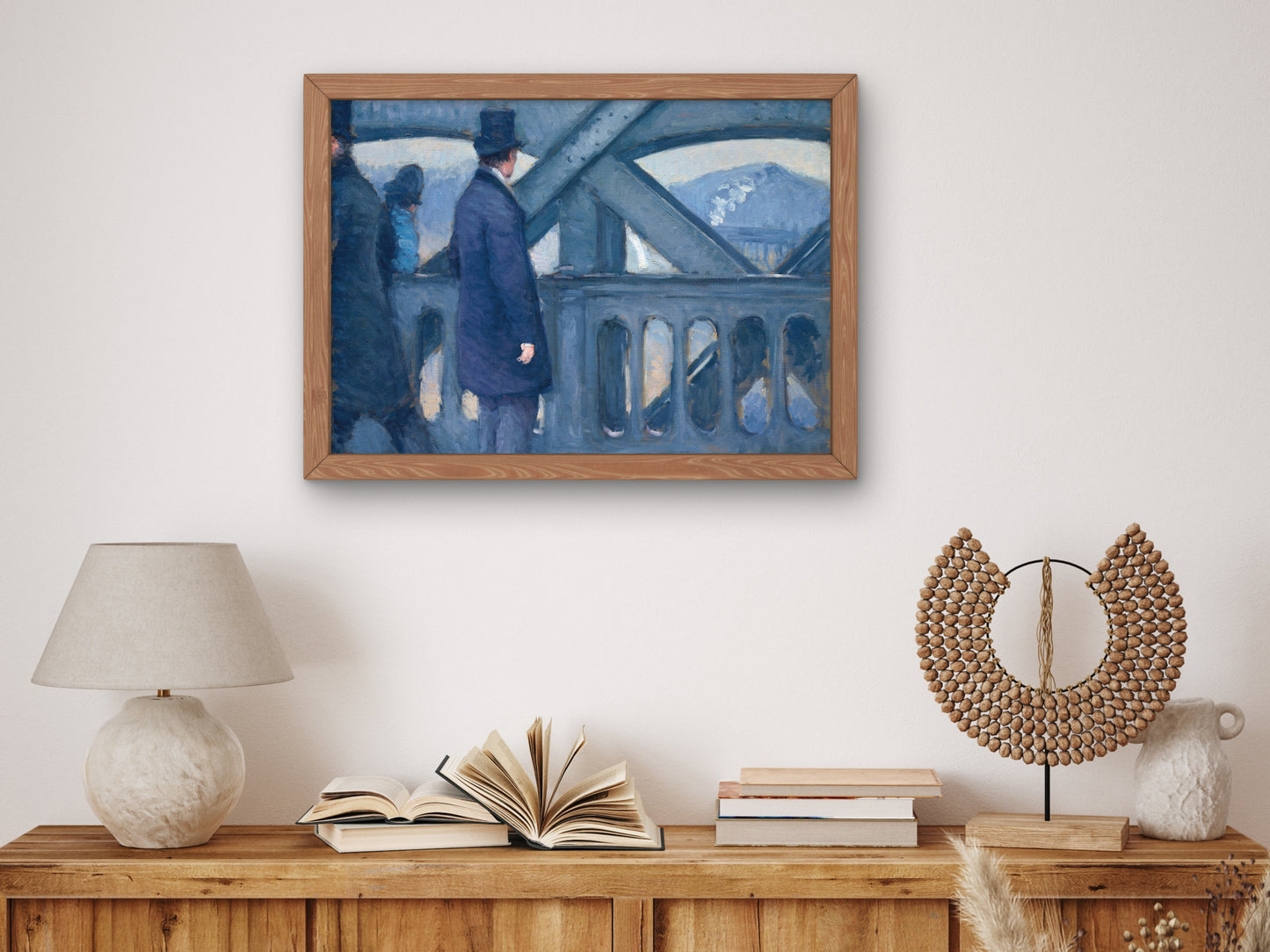 Pont de l'Europe by Gustave Caillebotte 1876, Wall Art Print, Fine Art Reproduction, Museum Quality Decor, Poster