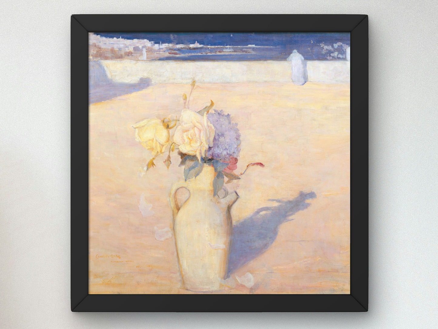 The Hot Sands Mustapha Algiers by Charles Conder 1891, Wall Art Print, Fine Art Reproduction, Museum Quality Decor, Poster