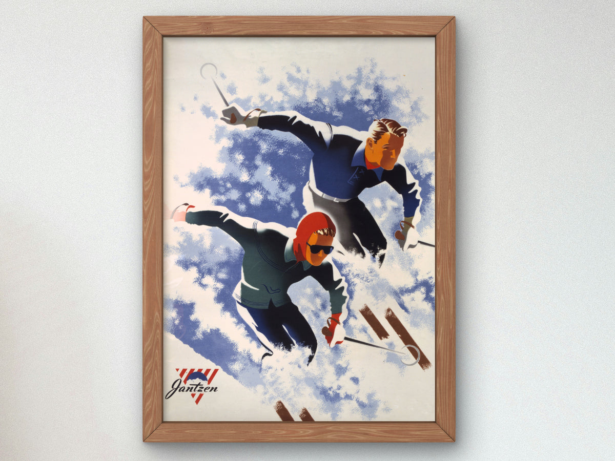 Jantzen by Joseph Binder 1947, Wall Art Print, Fine Art Reproduction, Museum Quality Decor, Poster
