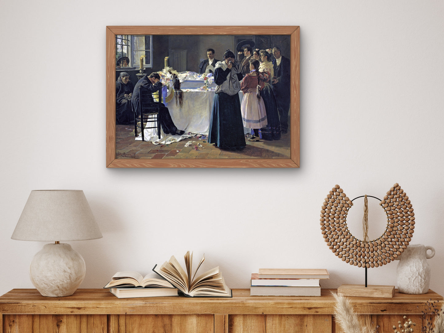 Look What a Pretty Was by Julio Romero de Torres 1895, Wall Art Print, Fine Art Reproduction, Museum Quality Decor, Poster