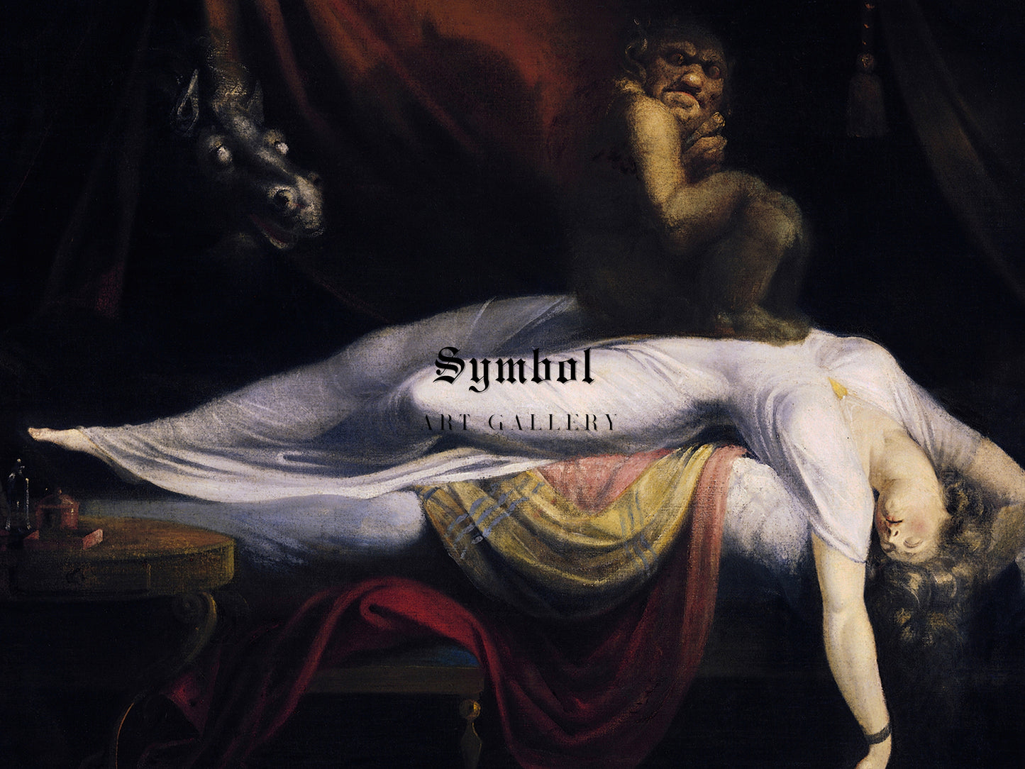 The Nightmare by Henry Fuseli 1781, Wall Art Print, Fine Art Reproduction, Museum Quality Decor, Poster