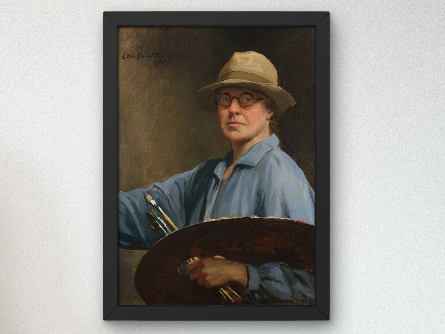 Self Portrait by Ellen Emmet Rand 1927, Wall Art Print, Fine Art Reproduction, Museum Quality Decor, Poster
