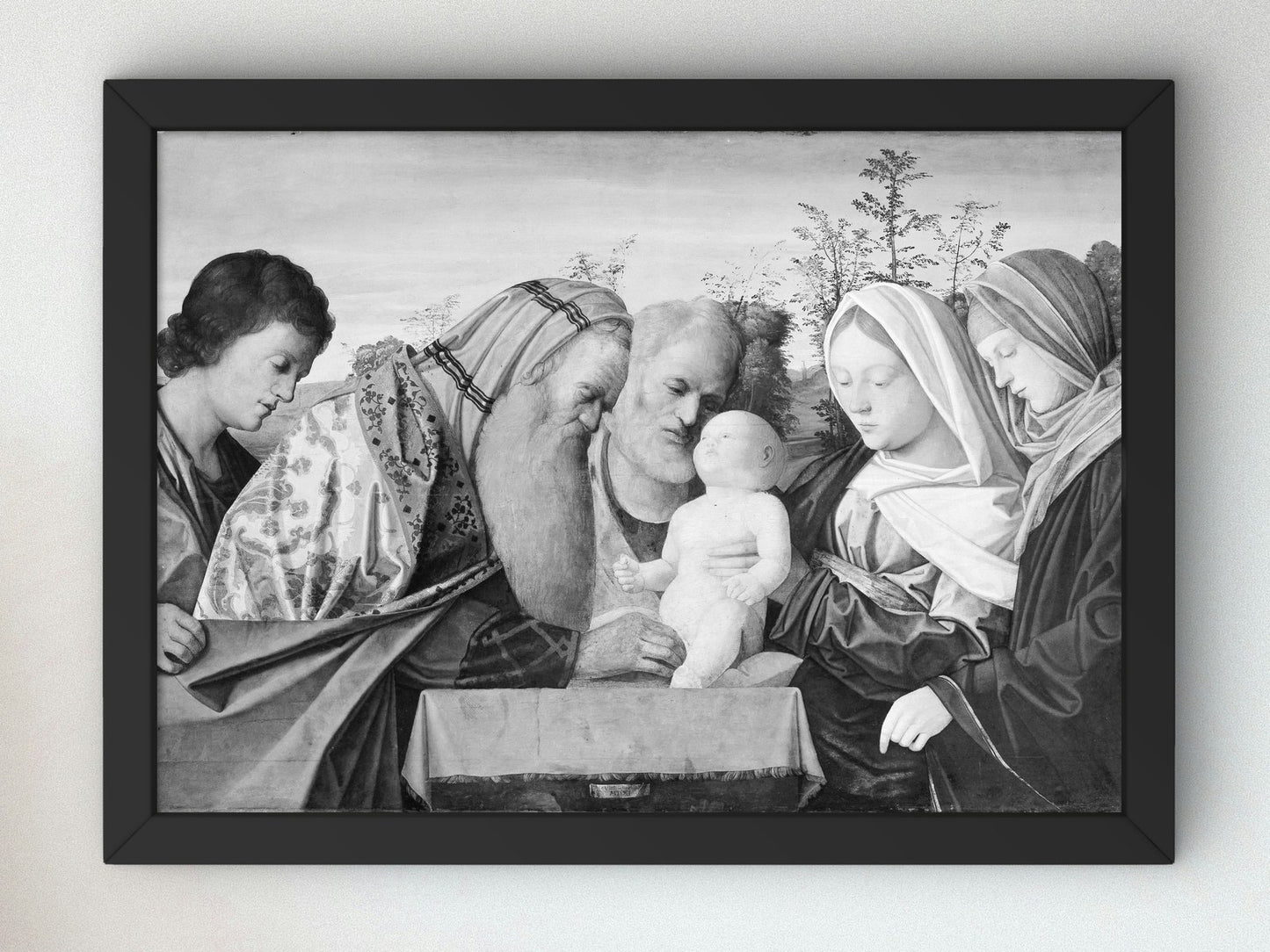 The Circumcision by Giovanni Bellini 1511, Wall Art Print, Fine Art Reproduction, Museum Quality Decor, Poster