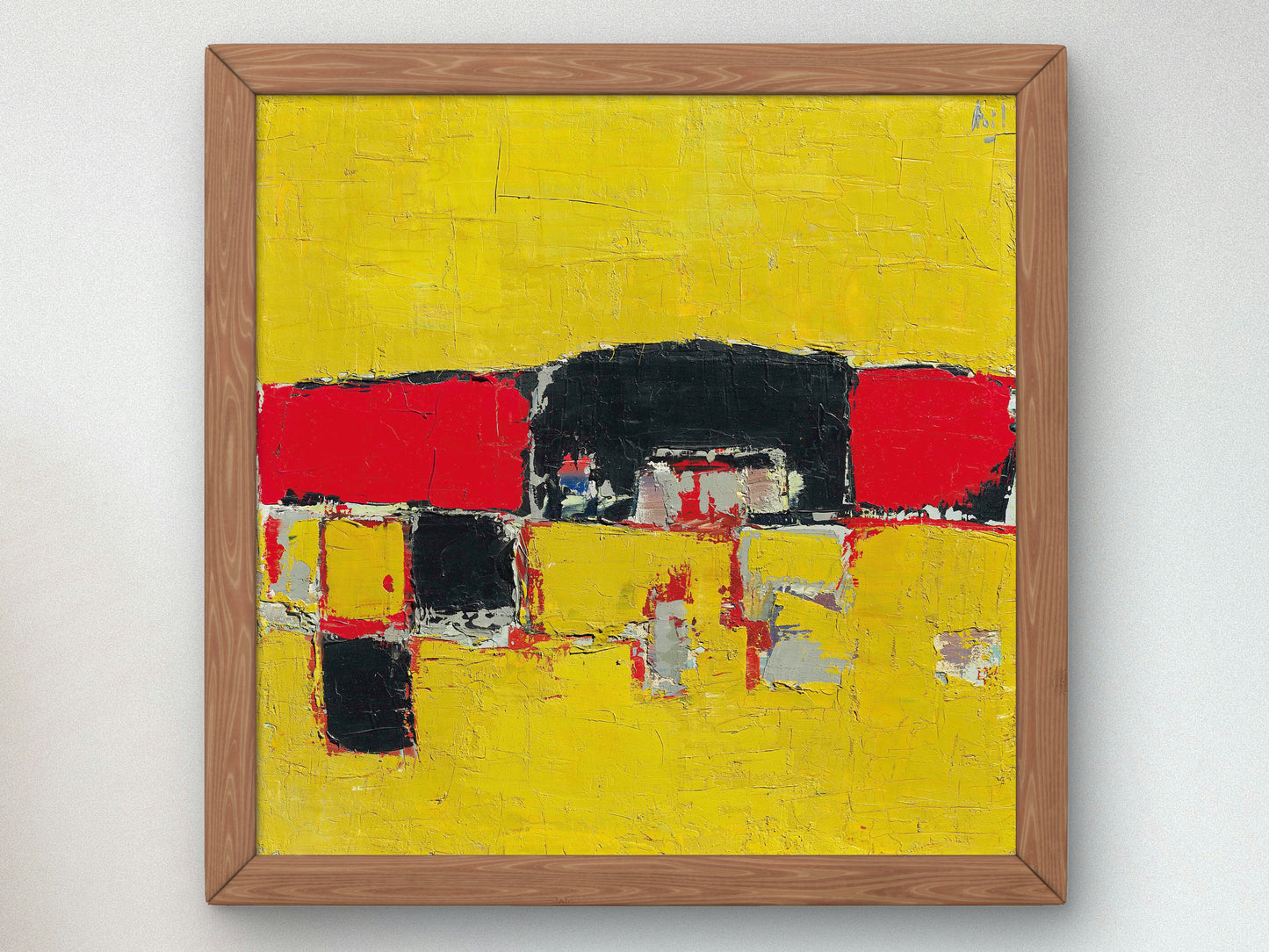 Paysage by Nicolas de Staël 1951, Wall Art Print, Fine Art Reproduction, Museum Quality Decor, Poster