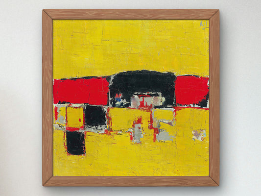 Paysage by Nicolas de Staël 1951, Wall Art Print, Fine Art Reproduction, Museum Quality Decor, Poster