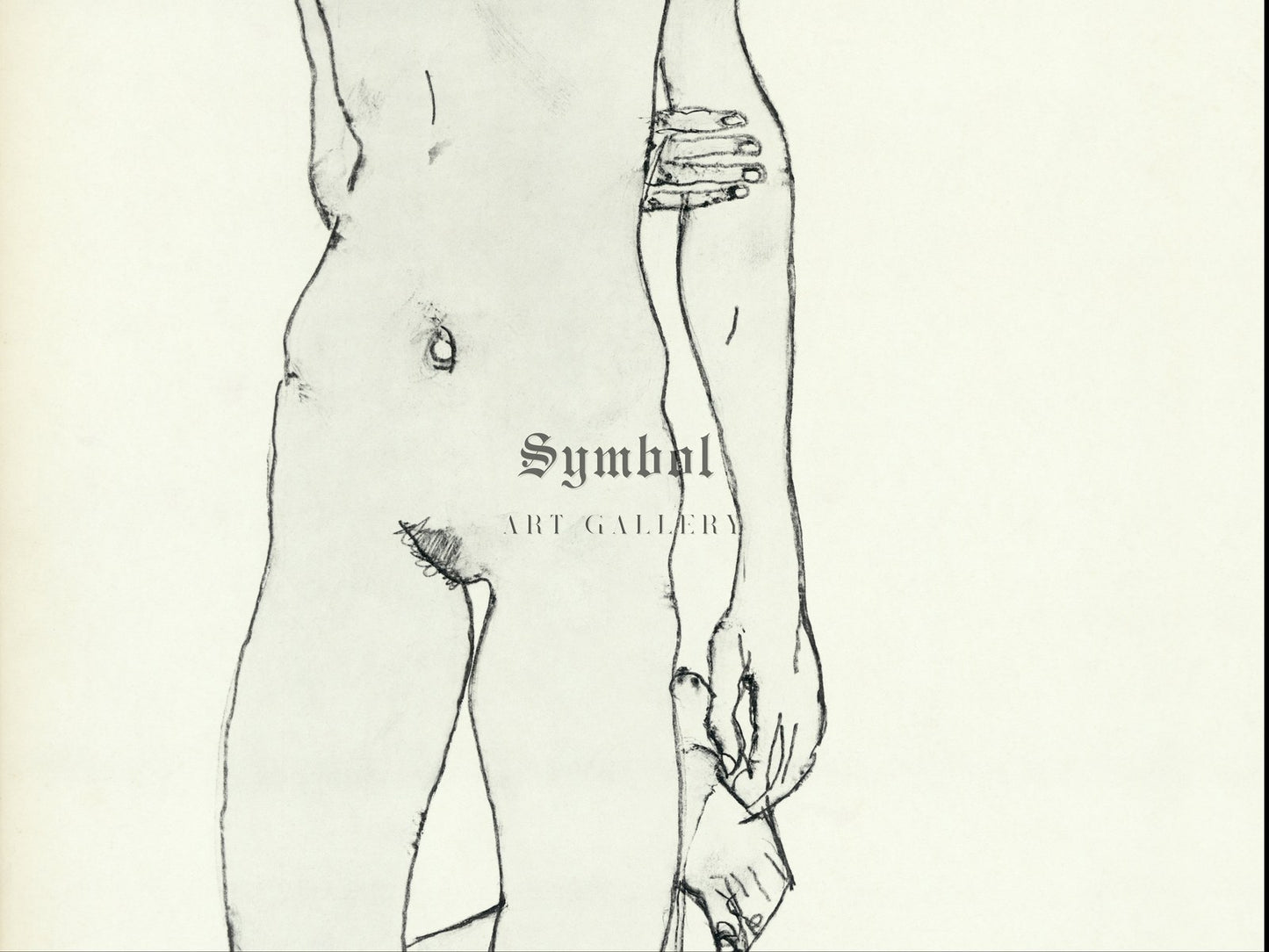 Zeichnungen IV by Egon Schiele 1913, Wall Art Print, Fine Art Reproduction, Museum Quality Decor, Poster