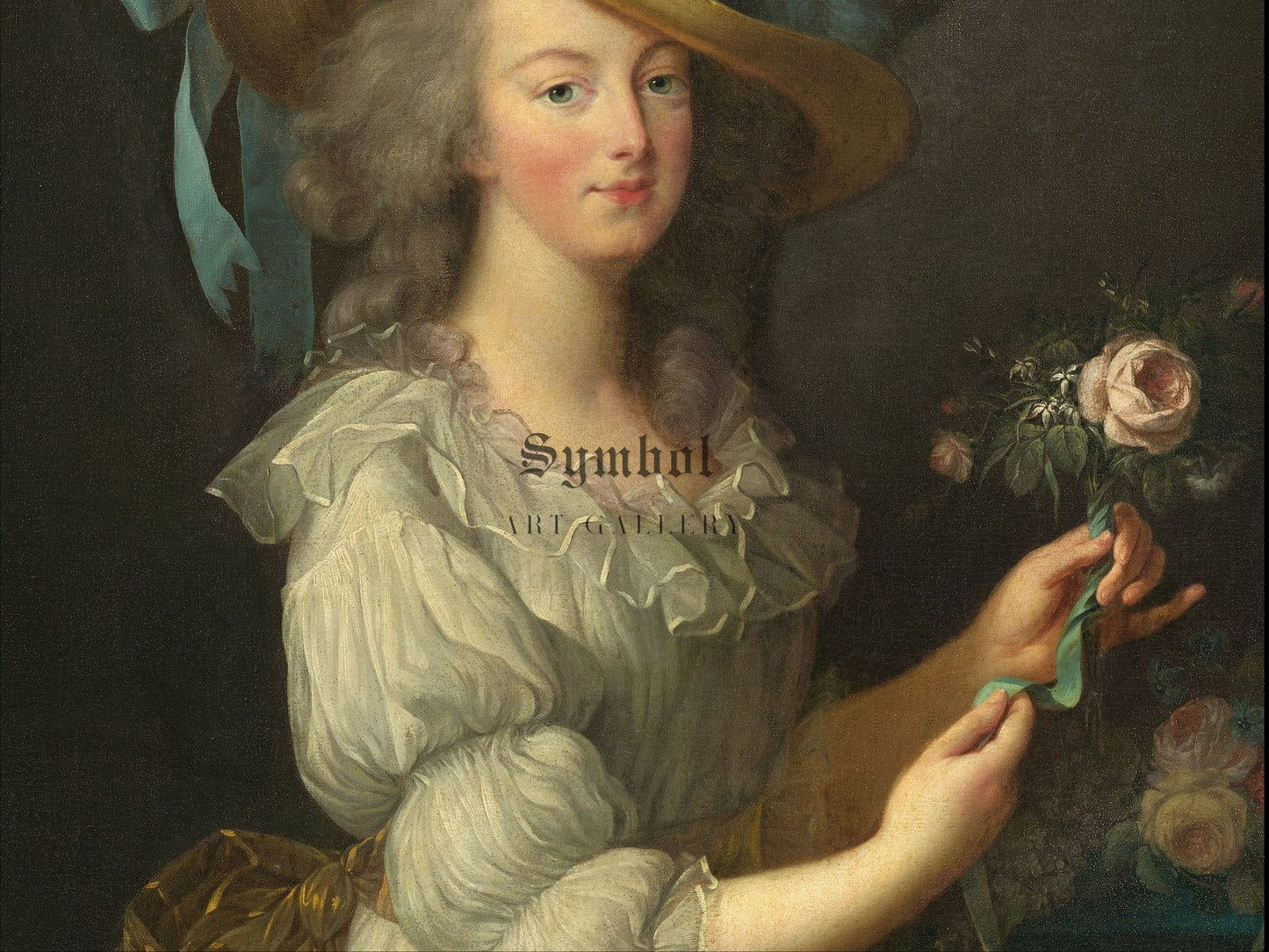 Marie Antoinette by Élisabeth Vigée Le Brun 1783, Wall Art Print, Fine Art Reproduction, Museum Quality Decor, Poster