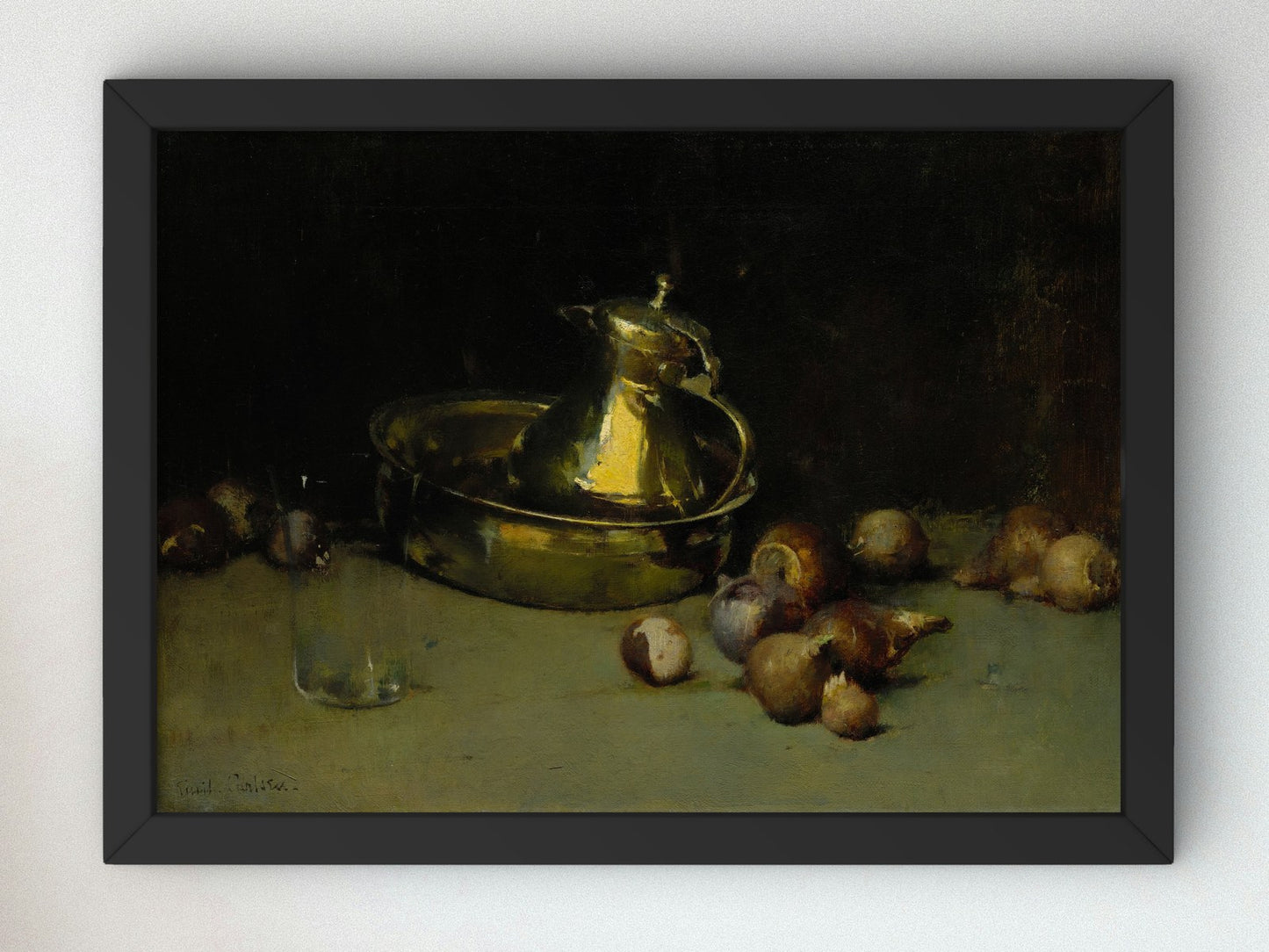 Still Life by Emil Carlsen 1890, Wall Art Print, Fine Art Reproduction, Museum Quality Decor, Poster