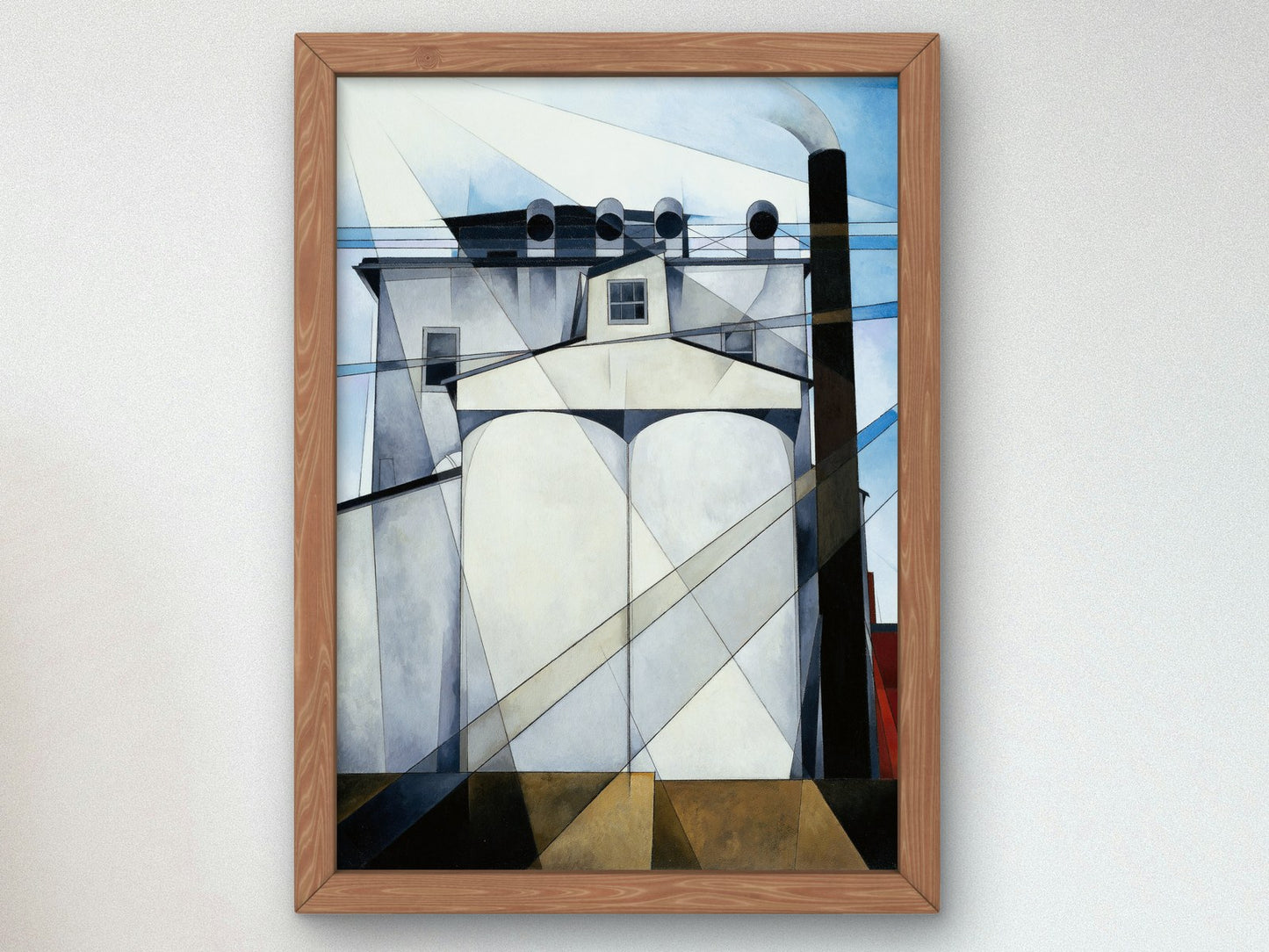 My Egypt by Charles Demuth 1927, Wall Art Print, Fine Art Reproduction, Museum Quality Decor, Poster