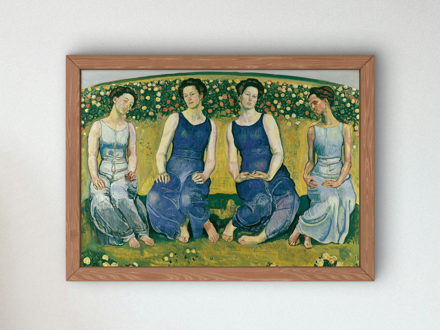 Holy Hour by Ferdinand Hodler 1907, Wall Art Print, Fine Art Reproduction, Museum Quality Decor, Poster