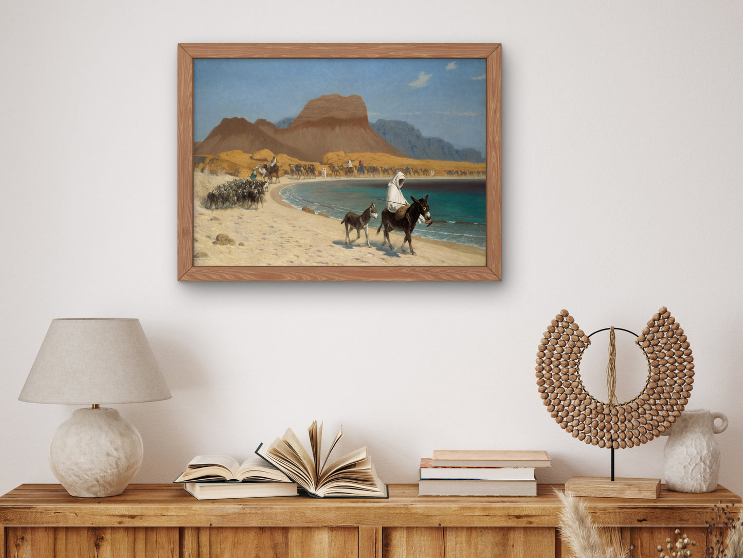 The Gulf of Aqaba by Jean Léon Gérôme 1897, Wall Art Print, Fine Art Reproduction, Museum Quality Decor, Poster