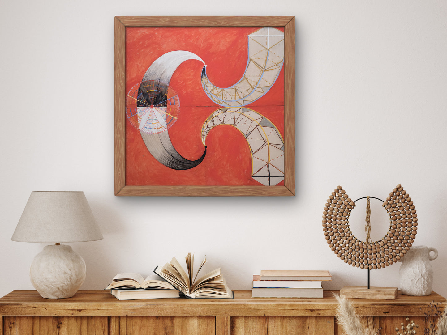 Group IX SUW The Swan No. 9 by Hilma af Klint 1915, Wall Art Print, Fine Art Reproduction, Museum Quality Decor, Poster