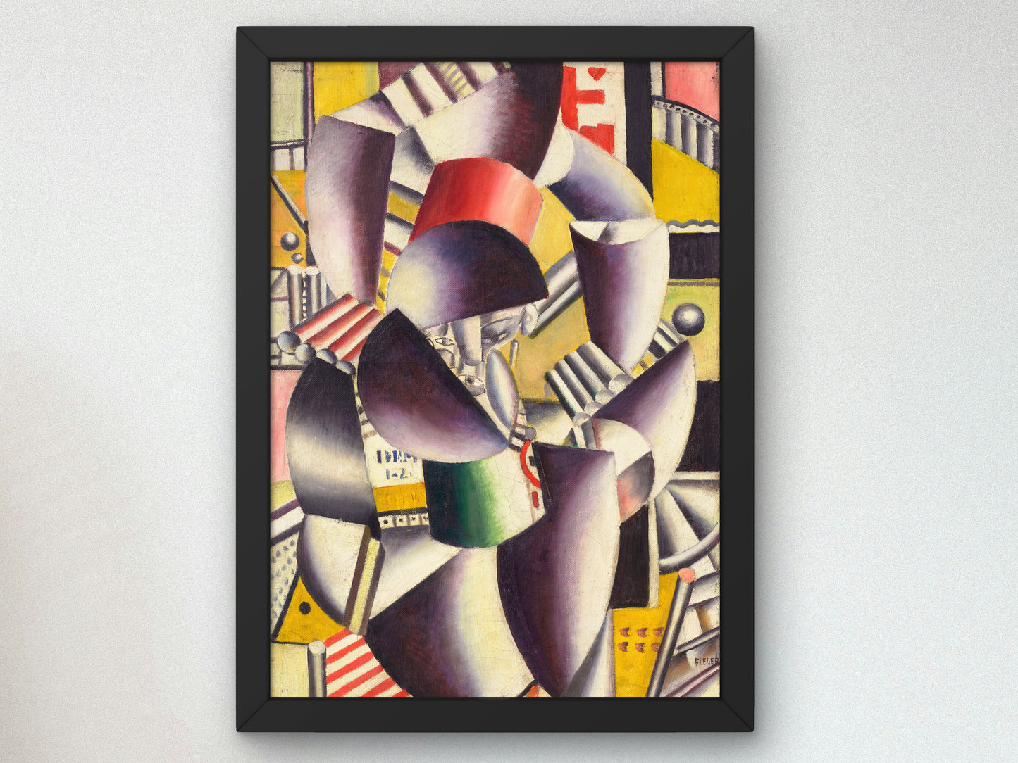 The Two Acrobats by Fernand Léger 1918, Wall Art Print, Fine Art Reproduction, Museum Quality Decor, Poster