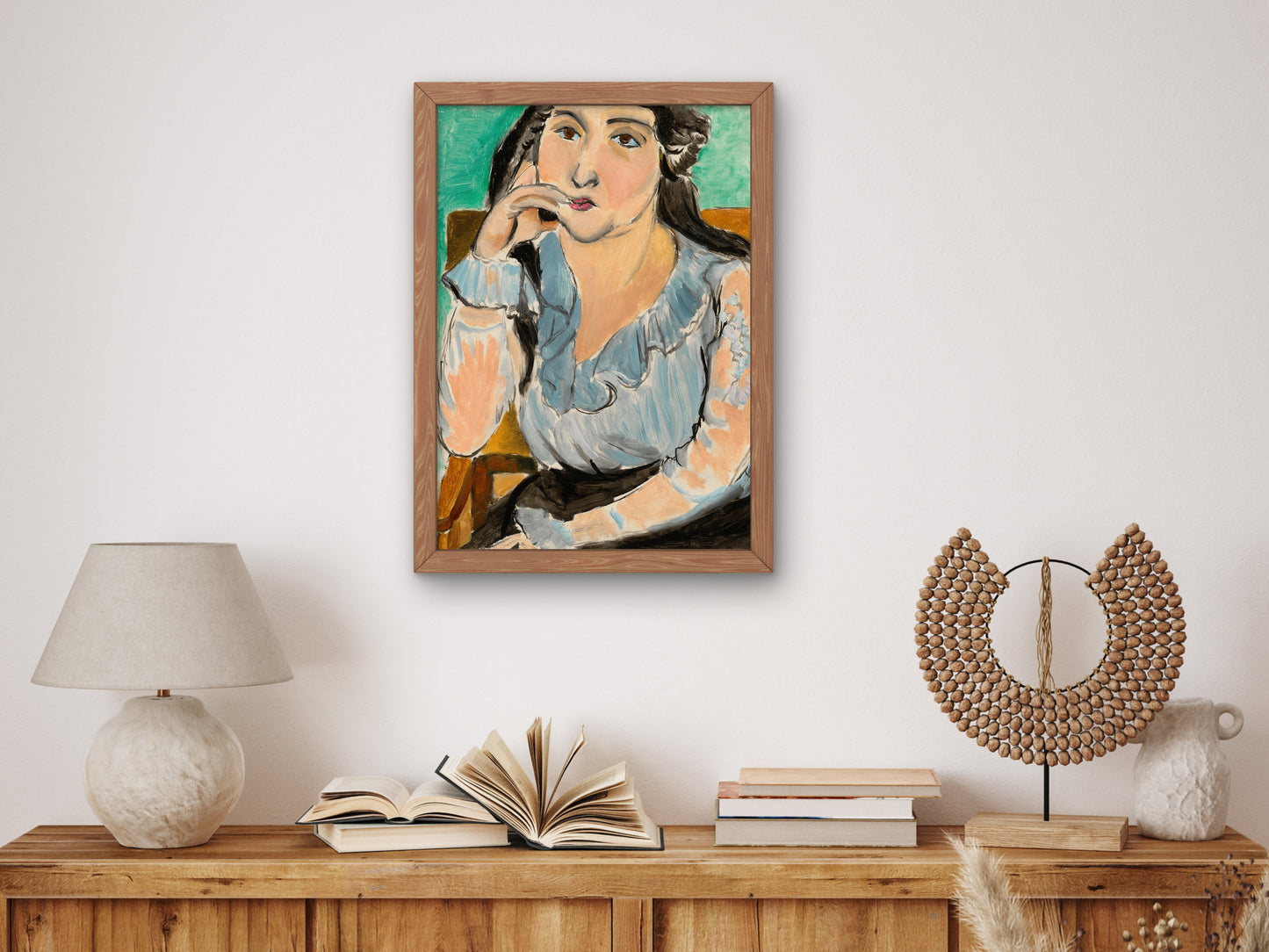 Portrait of a Woman Lorette by Henri Matisse 1916, Wall Art Print, Fine Art Reproduction, Museum Quality Decor, Poster