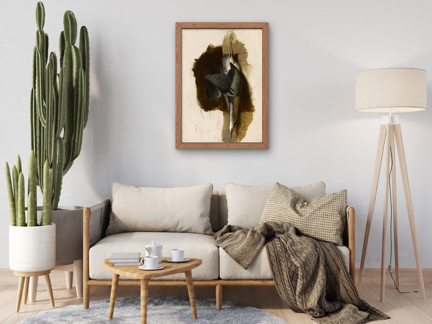 Study of a Dead Heron by Edwin Landseer 1832, Wall Art Print, Fine Art Reproduction, Museum Quality Decor, Poster