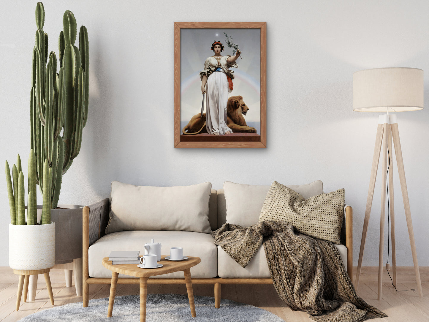 The Republic by Jean Léon Gérôme 1848, Wall Art Print, Fine Art Reproduction, Museum Quality Decor, Poster