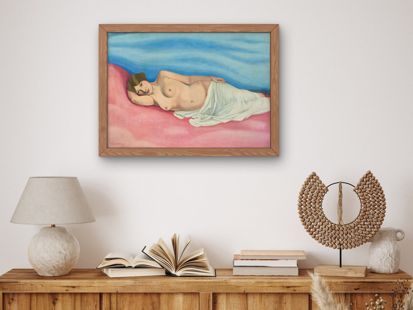 Reclining Woman by Félix Vallotton 1913, Wall Art Print, Fine Art Reproduction, Museum Quality Decor, Poster