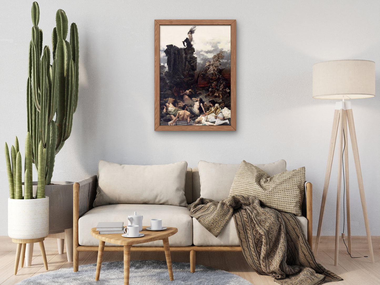 The Vision of Fray Martín by Vicente Nicolau Cotanda 1892, Wall Art Print, Fine Art Reproduction, Museum Quality Decor, Poster