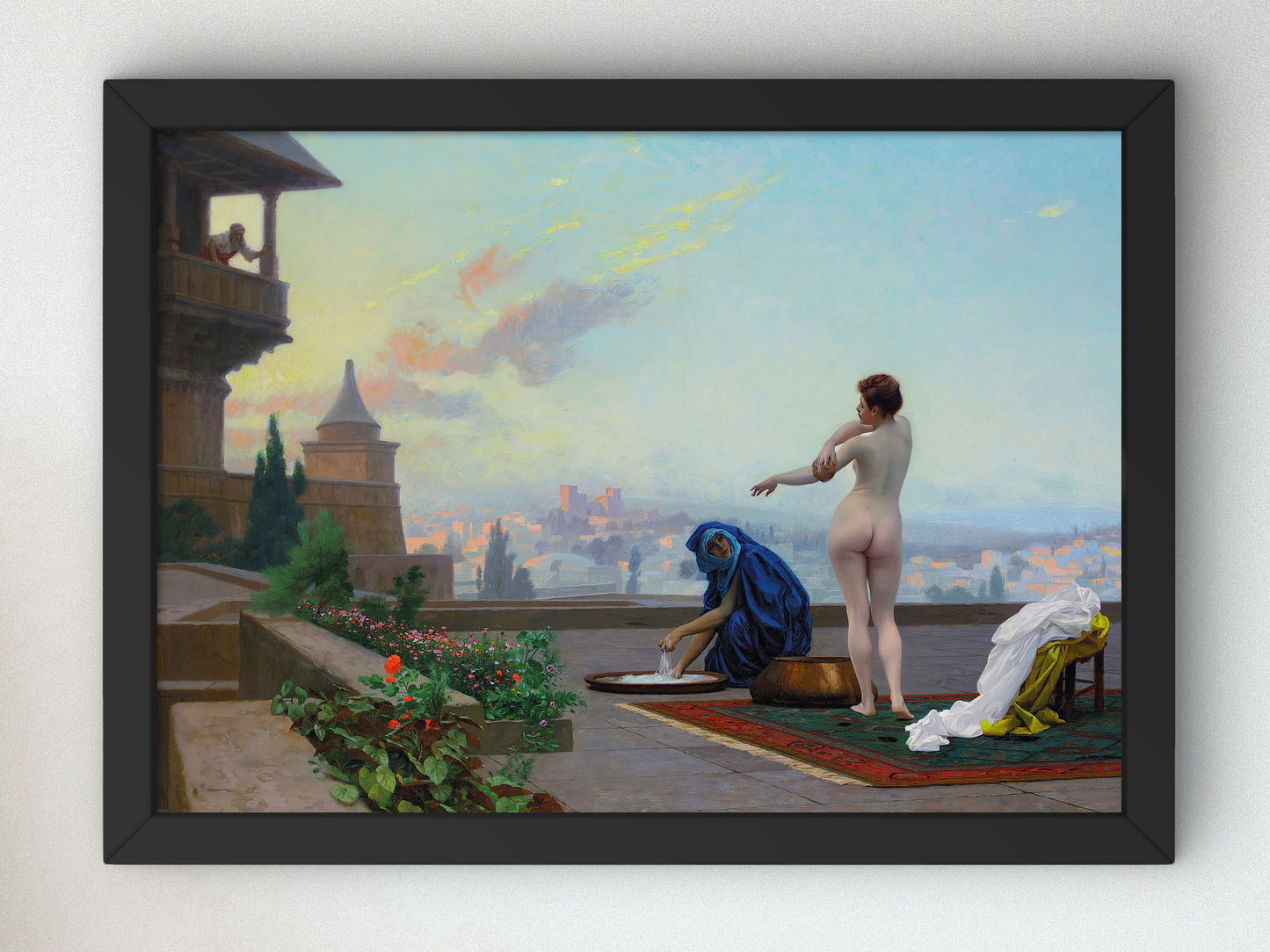 Bathsheba by Jean Léon Gérôme 1889, Wall Art Print, Fine Art Reproduction, Museum Quality Decor, Poster