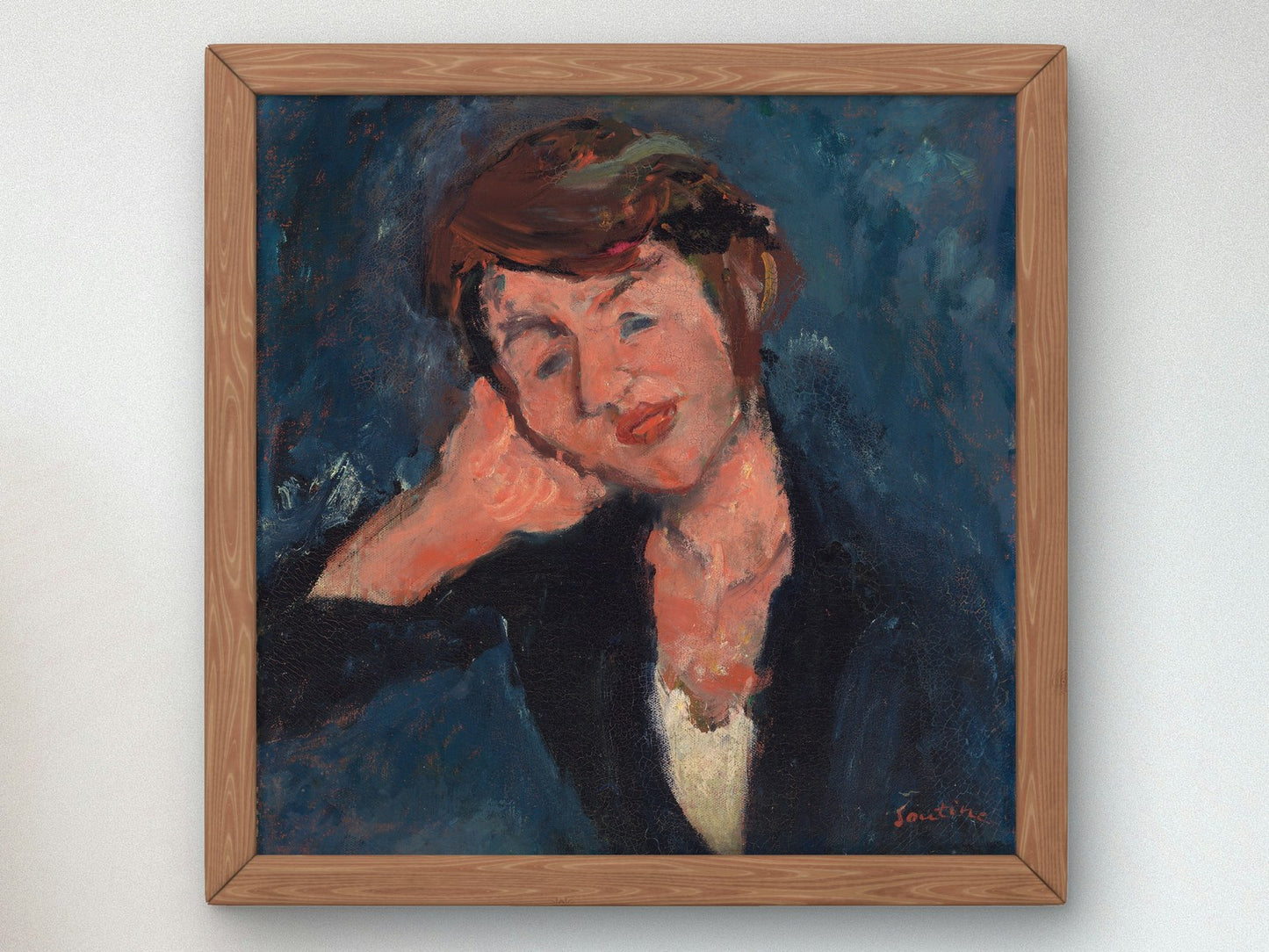La Polonaise by Chaïm Soutine 1928, Wall Art Print, Fine Art Reproduction, Museum Quality Decor, Poster