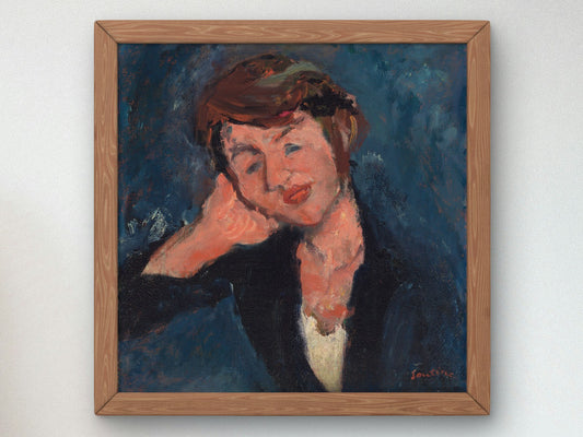La Polonaise by Chaïm Soutine 1928, Wall Art Print, Fine Art Reproduction, Museum Quality Decor, Poster