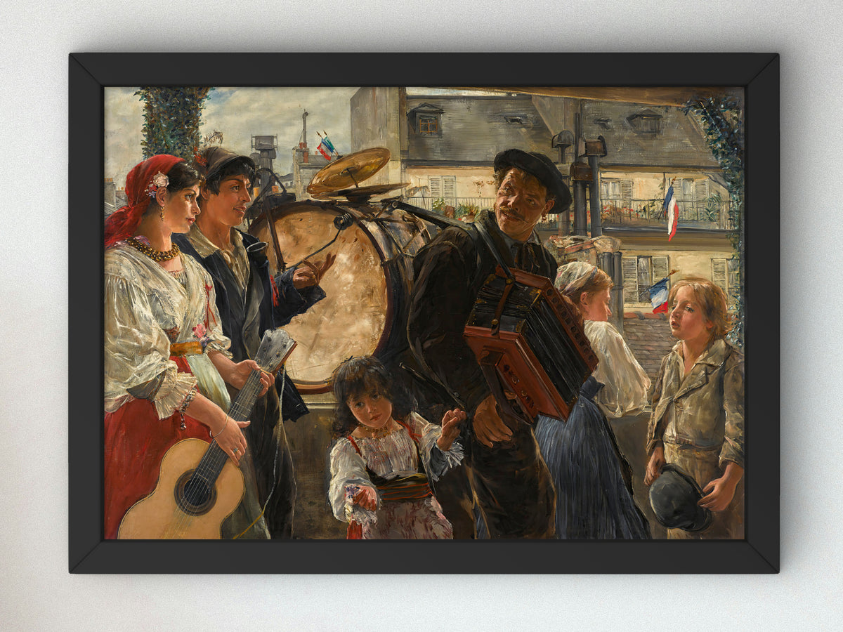 July 14 by Ernst Josephson 1883, Wall Art Print, Fine Art Reproduction, Museum Quality Decor, Poster