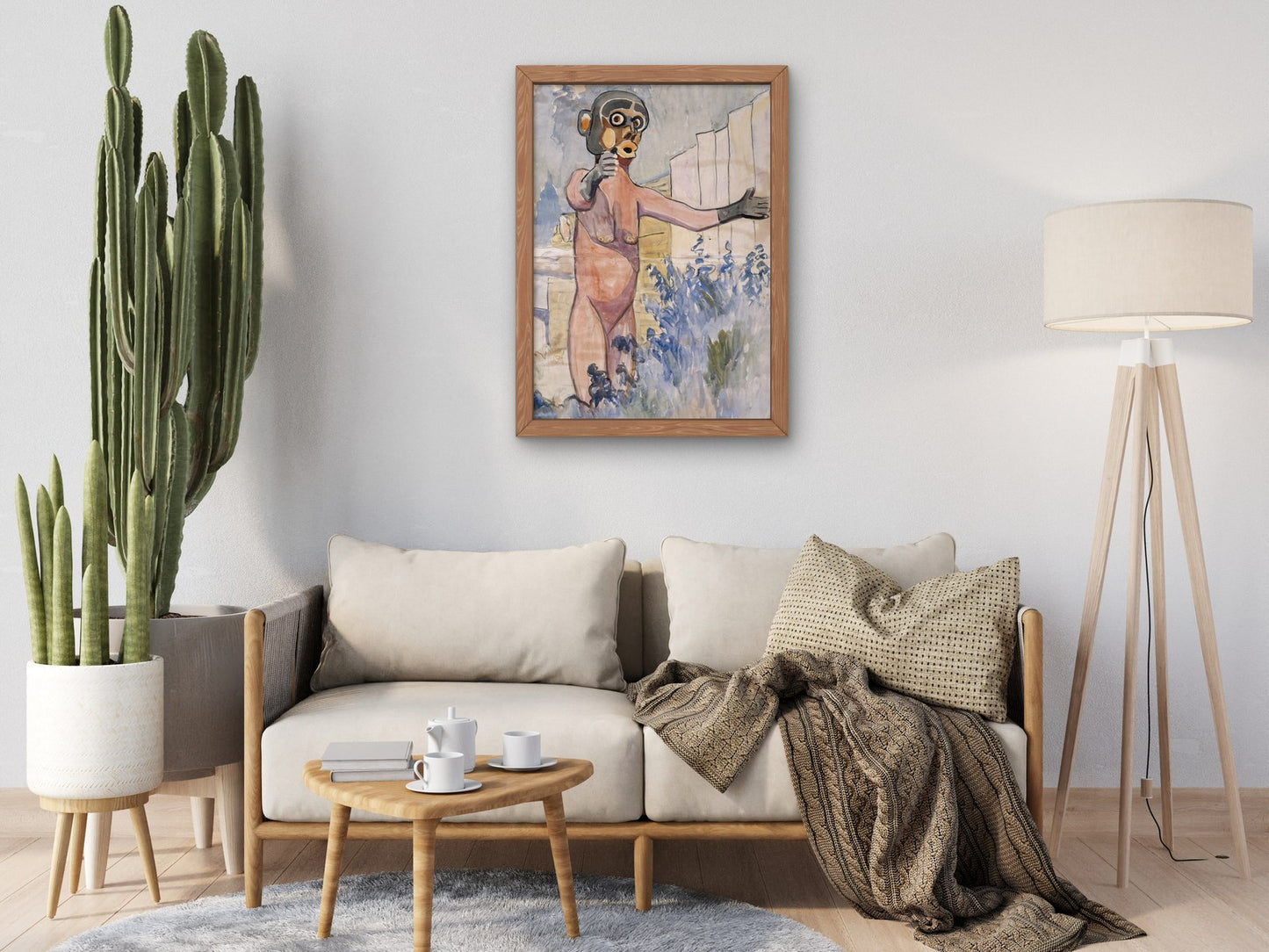 D'Sonoqua by Emily Carr 1912, Wall Art Print, Fine Art Reproduction, Museum Quality Decor, Poster