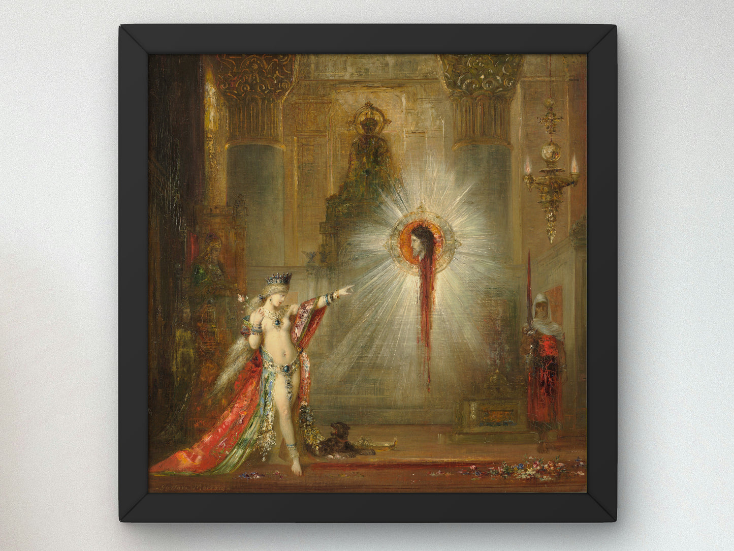 The Apparition by Gustave Moreau 1876, Wall Art Print, Fine Art Reproduction, Museum Quality Decor, Poster