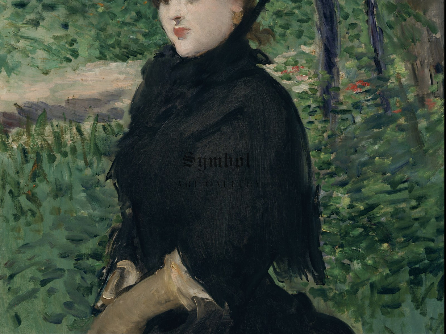 Promenade by Édouard Manet 1880, Wall Art Print, Fine Art Reproduction, Museum Quality Decor, Poster