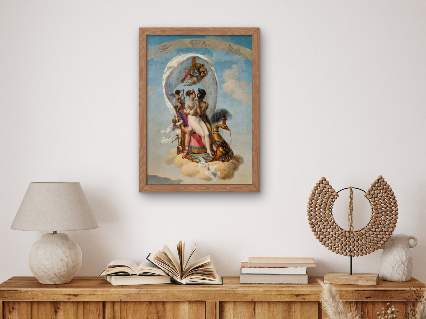 Four Seasons Spring by Jean Baptiste Debret 1804, Wall Art Print, Fine Art Reproduction, Museum Quality Decor, Poster