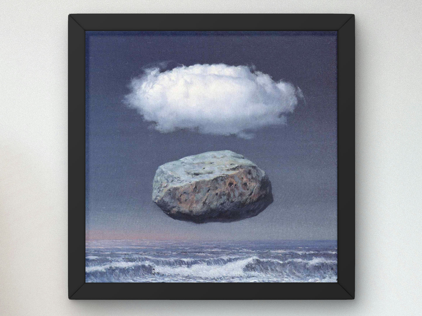 Clear ideas by René Magritte 1958, Museum Quality artwork gallery poster, wall art Print, classy elegant home decor, surrealism