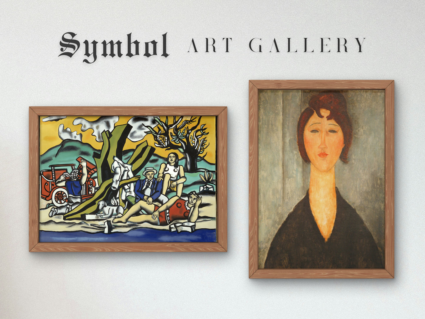 Un loisir bien mérité by Fernand Léger 1948 Art Print Poster, Museum Quality Oil Painting, Modern Art home decor, wall art Gift Housewarming