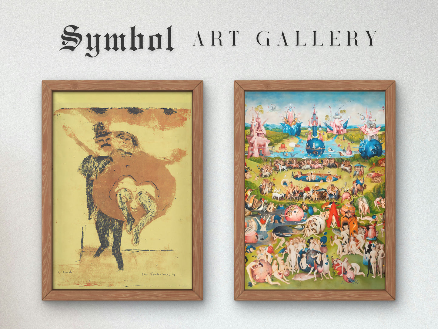 Pair of Dancers by Max Pechstein 1909, Museum Quality Oil Painting, Modern Art home decor, wall art Print Poster, Housewarming Gift