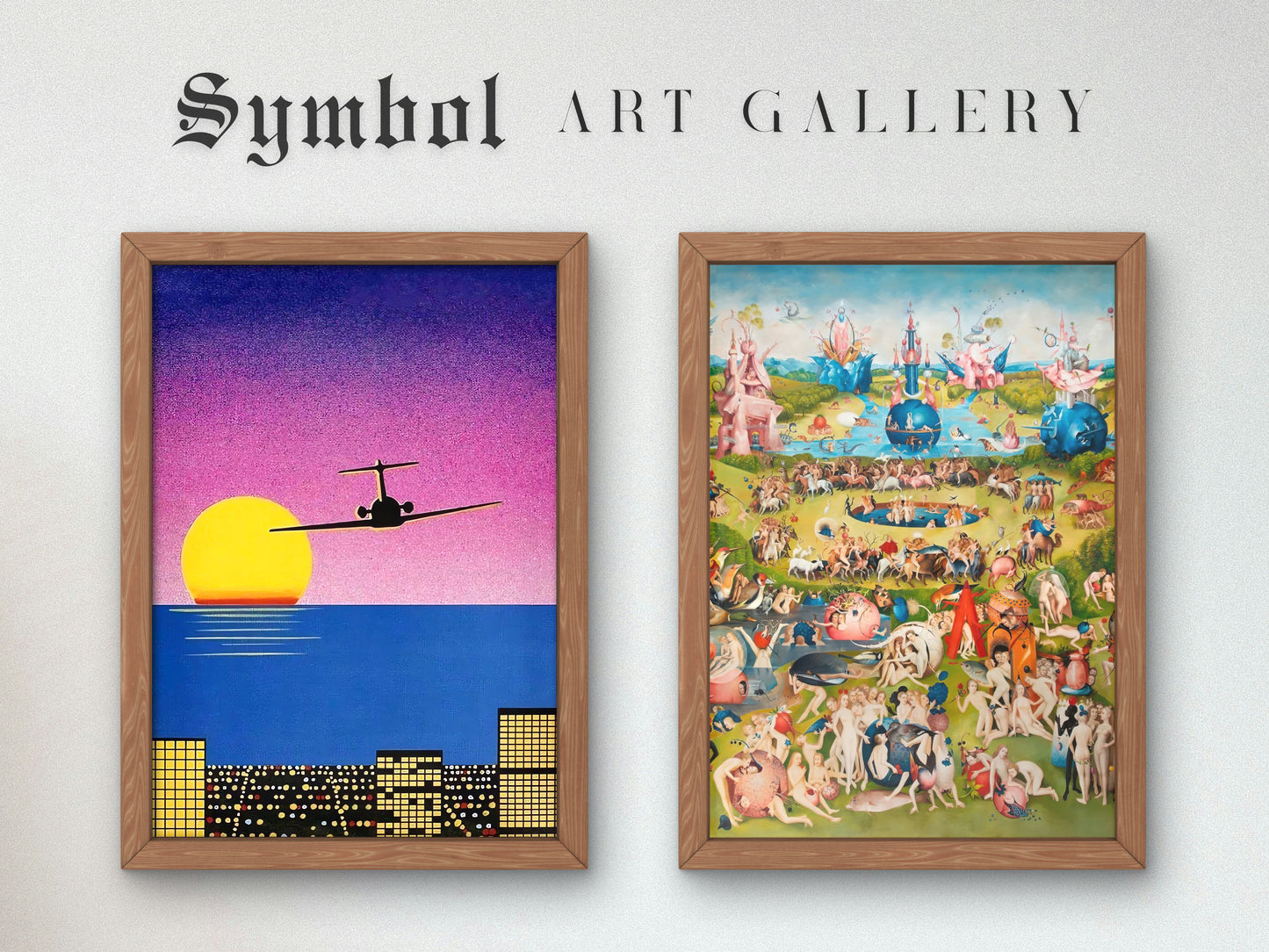 Sunset City Plane by Hiroshi Nagai, Art Print, Vaporwave, Synthwave, Japan Art, Museum Quality Poster artwork gallery