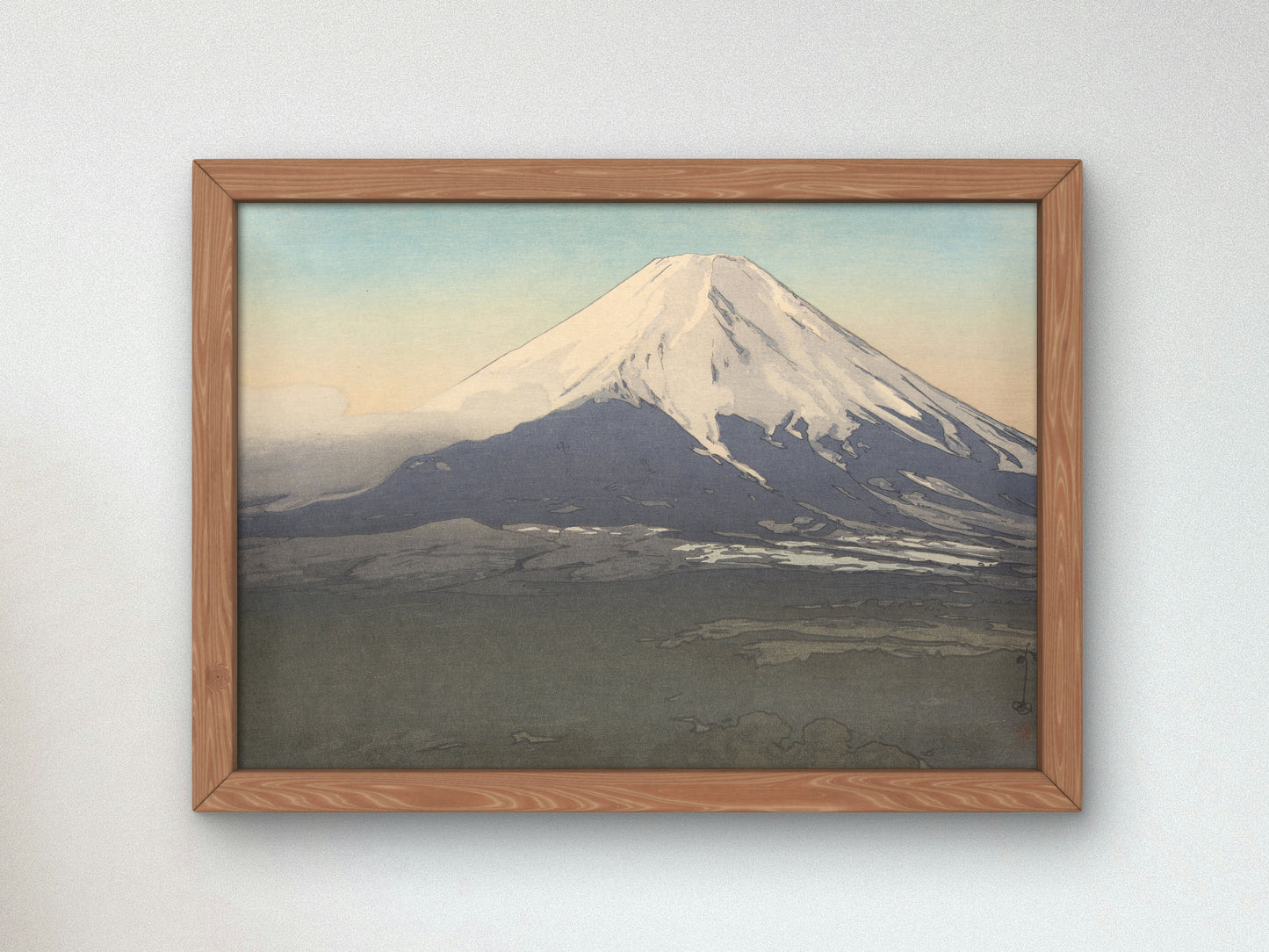 Ten Views of Fuji Yoshida Mura by Hiroshi Yoshida 1926, Japan Museum Quality print, Ukiyo-e, Japanese wall Art Poster