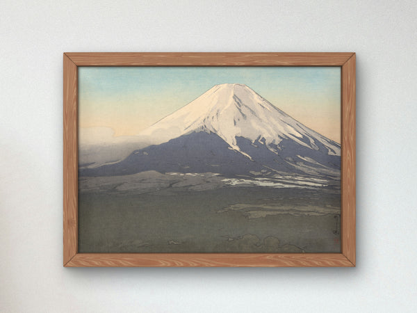 Ten Views of Fuji Yoshida Mura by Hiroshi Yoshida 1926, Japan Museum Quality print, Ukiyo-e, Japanese wall Art Poster