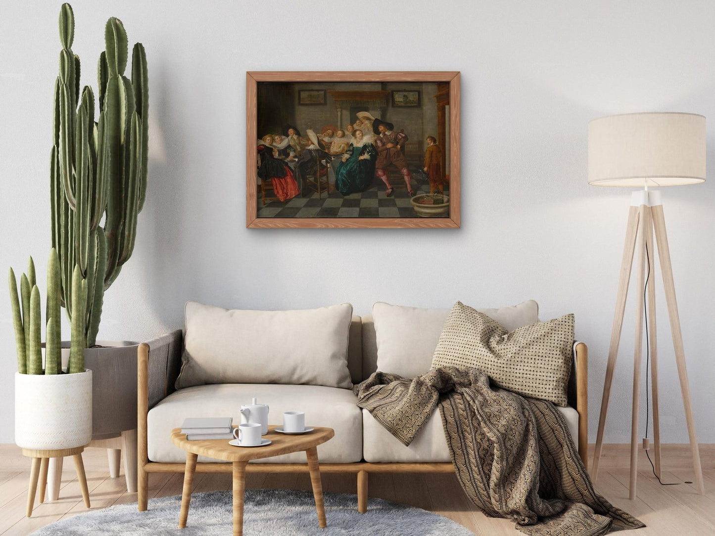 A Banquet by Dirck Hals, 1628, Baroque and Chiaroscuro, fine art print