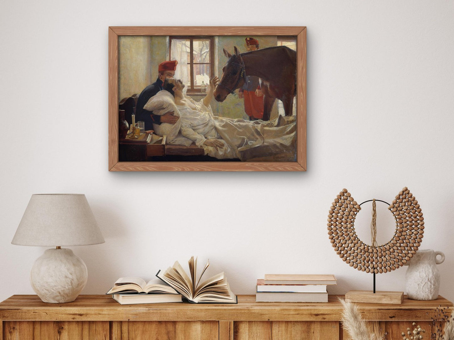A Dear Visitor by Max Kurzweil, 1894, Art Nouveau and Belle Epoque, fine art print