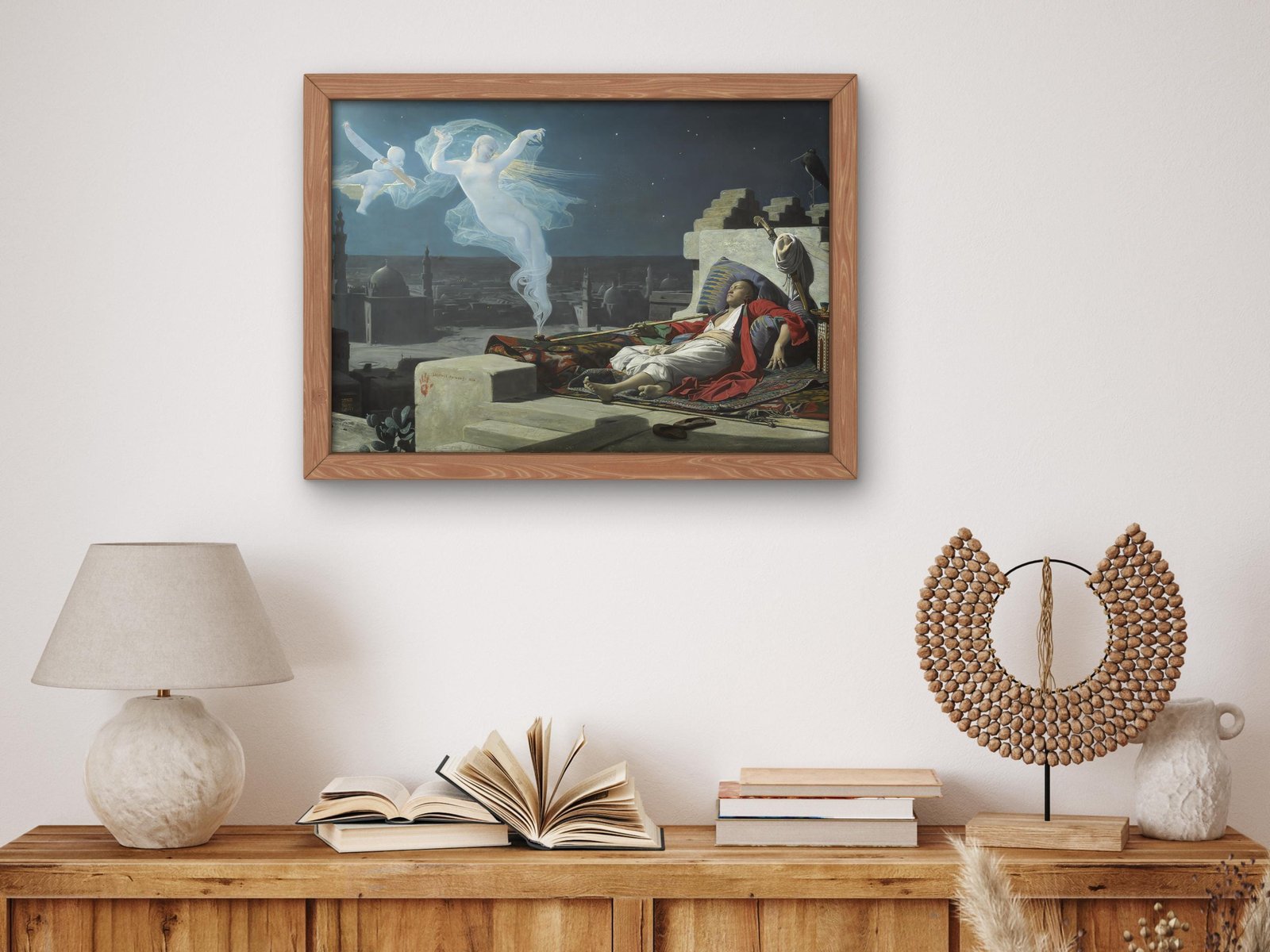 A Eunuch's Dream by Jean-Jules-Antoine Lecomte du Nouÿ, 1874, Orientalism and Exoticism, fine art print