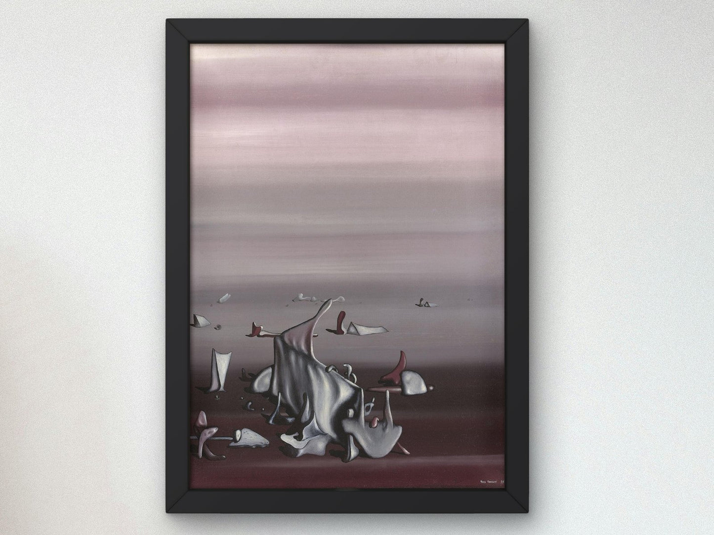 A Force Égale by Yves Tanguy, 1935, Surrealism and Modern Art, fine art print