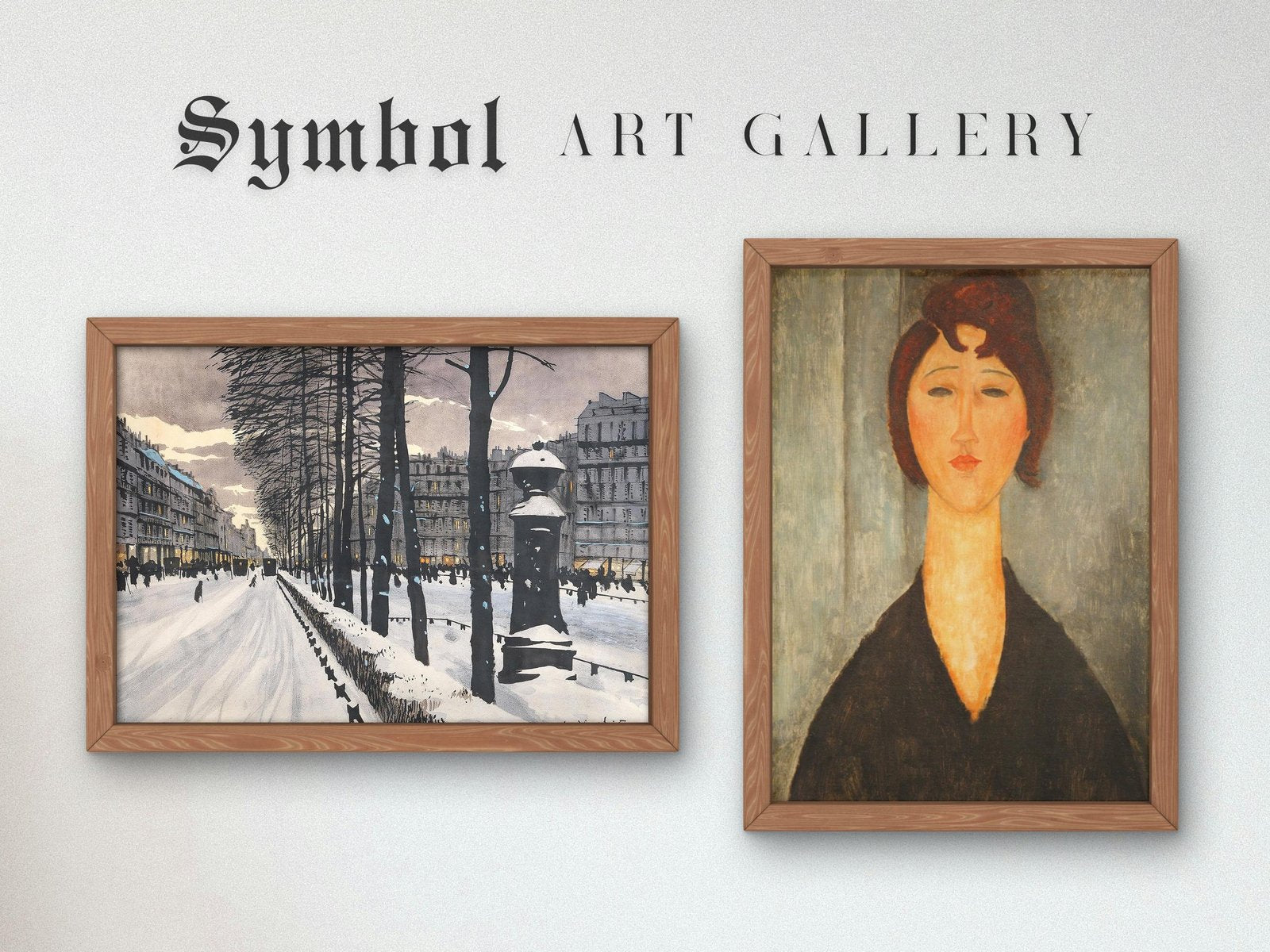 A Paris Boulevard in the Snow by Odo Dobrowolski, 1910, Impressionism, fine art print