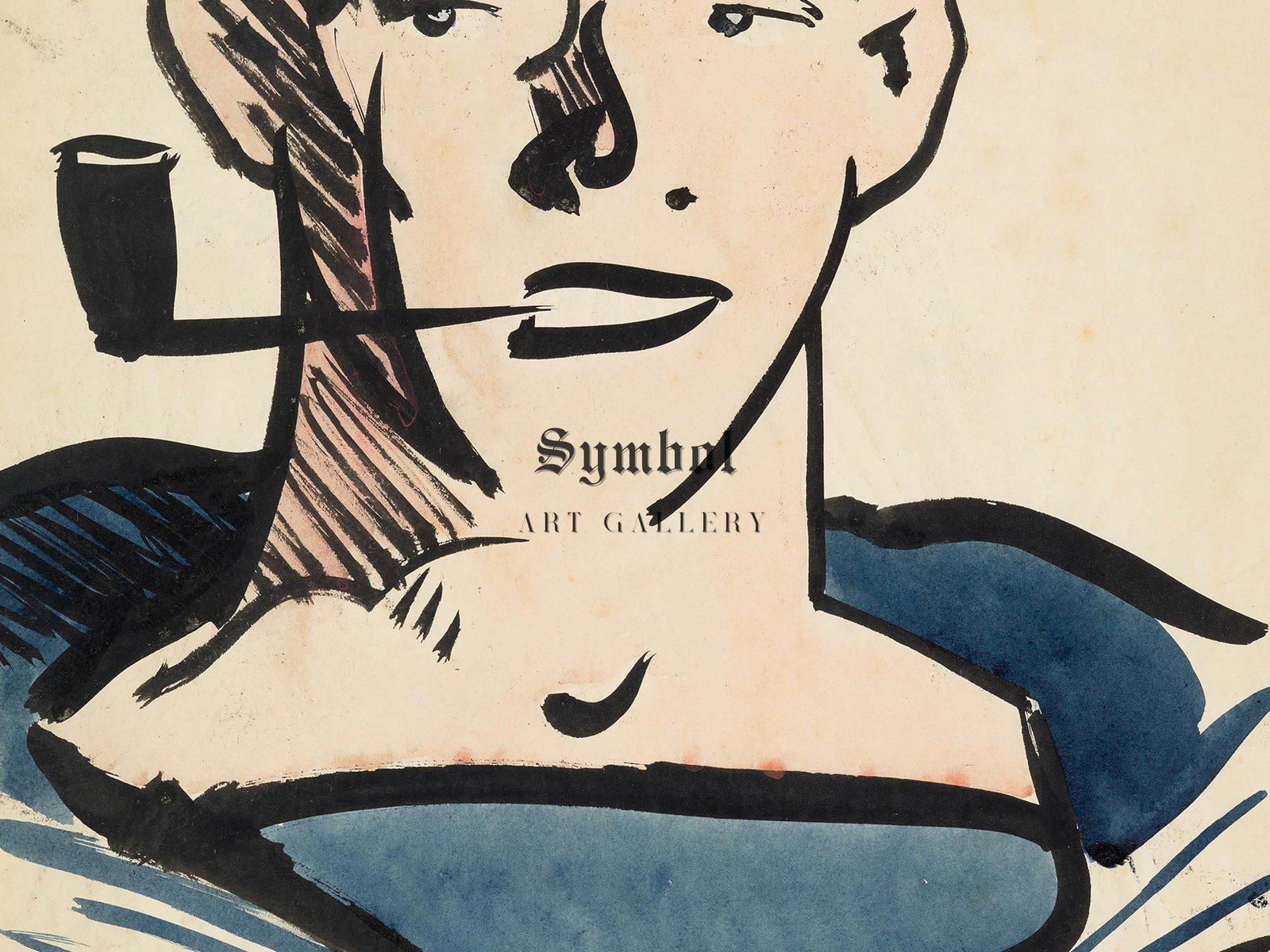A Sailor by Francis Cadell, 1915, Art Deco and American Modernism, fine art print