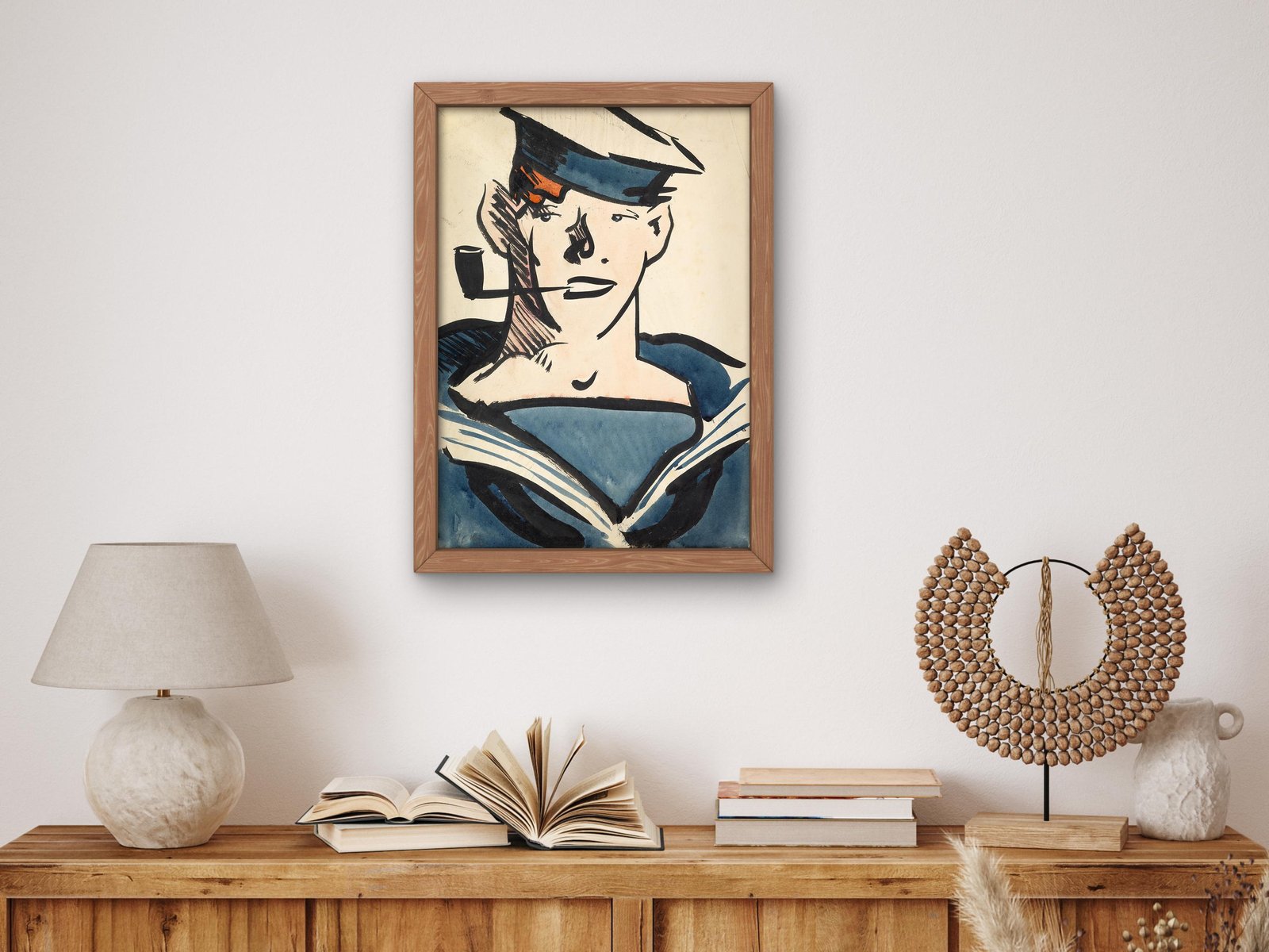 A Sailor by Francis Cadell, 1915, Art Deco and American Modernism, fine art print