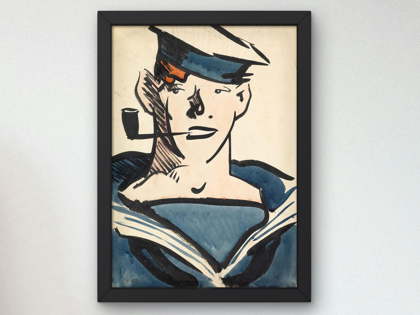 A Sailor by Francis Cadell, 1915, Art Deco and American Modernism, fine art print