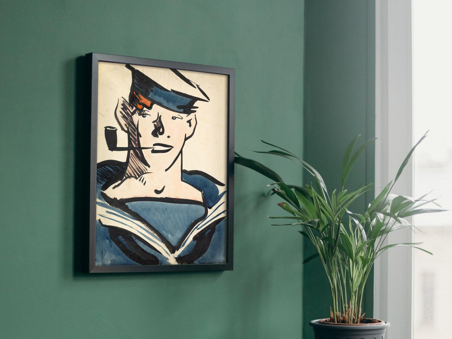 A Sailor by Francis Cadell, 1915, Art Deco and American Modernism, fine art print