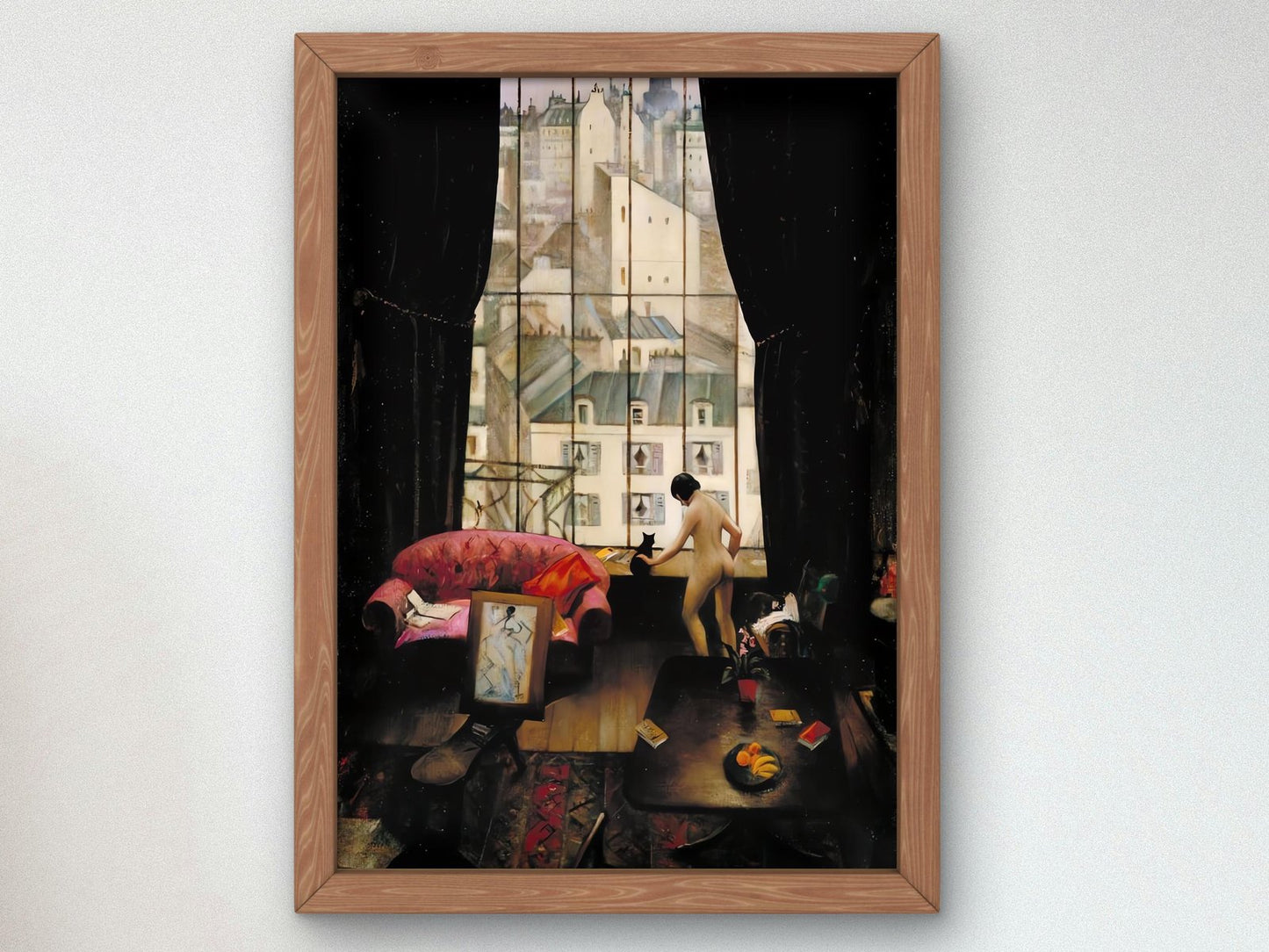 A Studio in Montparnasse by Christopher R.W., 1914, Art Deco and American Modernism, fine art print
