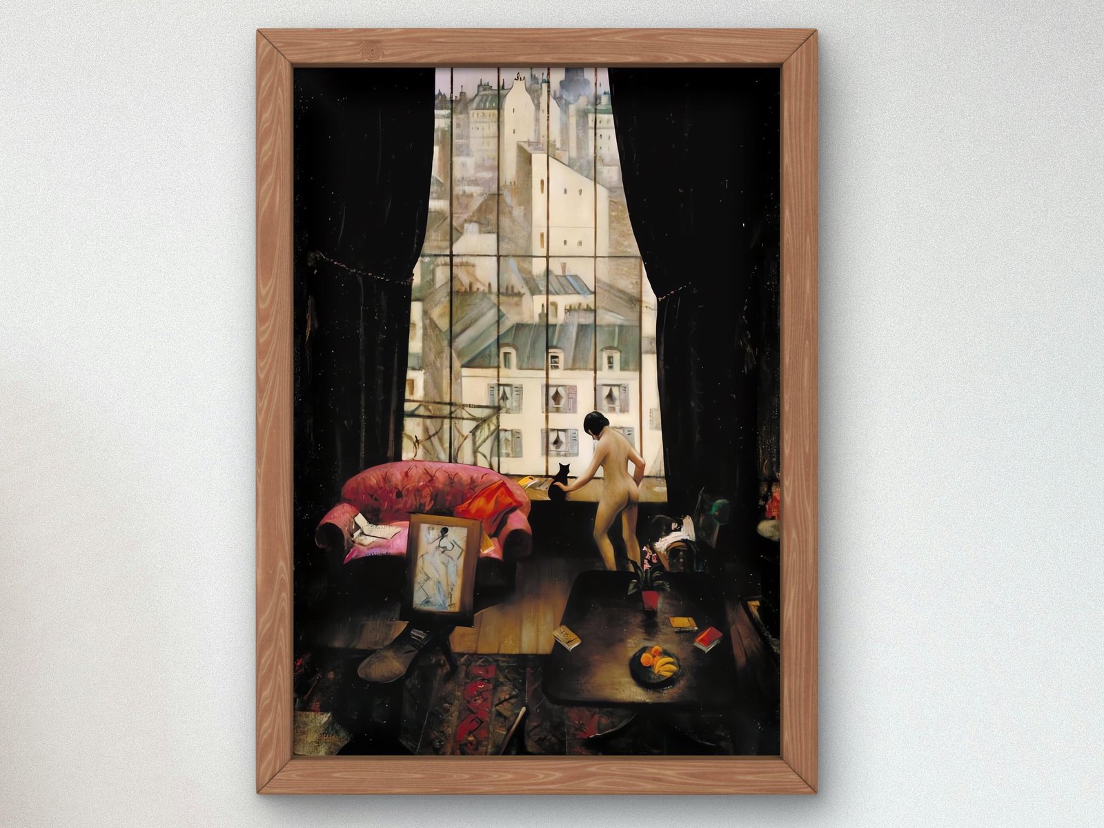 A Studio in Montparnasse by Christopher R.W., 1914, Art Deco and American Modernism, fine art print