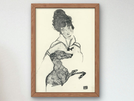 Zeichnungen III by Egon Schiele 1915, Wall Art Print, Fine Art Reproduction, Museum Quality Decor, Poster