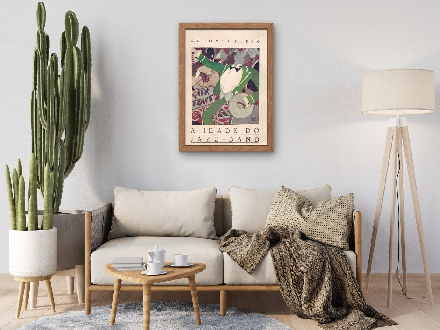 The Jazz Age by Bernardo Marques 1923, Wall Art Print, Fine Art Reproduction, Museum Quality Decor, Poster